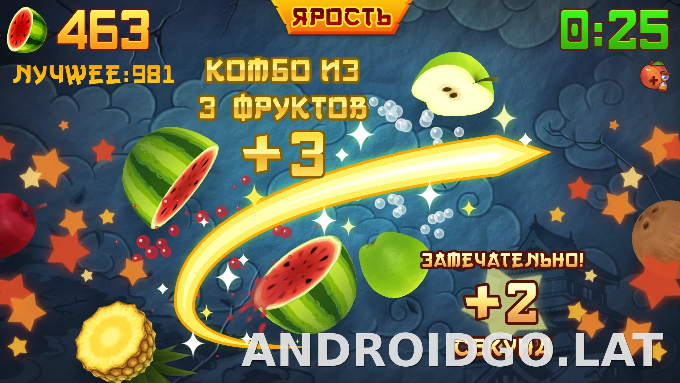 Fruit Ninja скриншот 4
