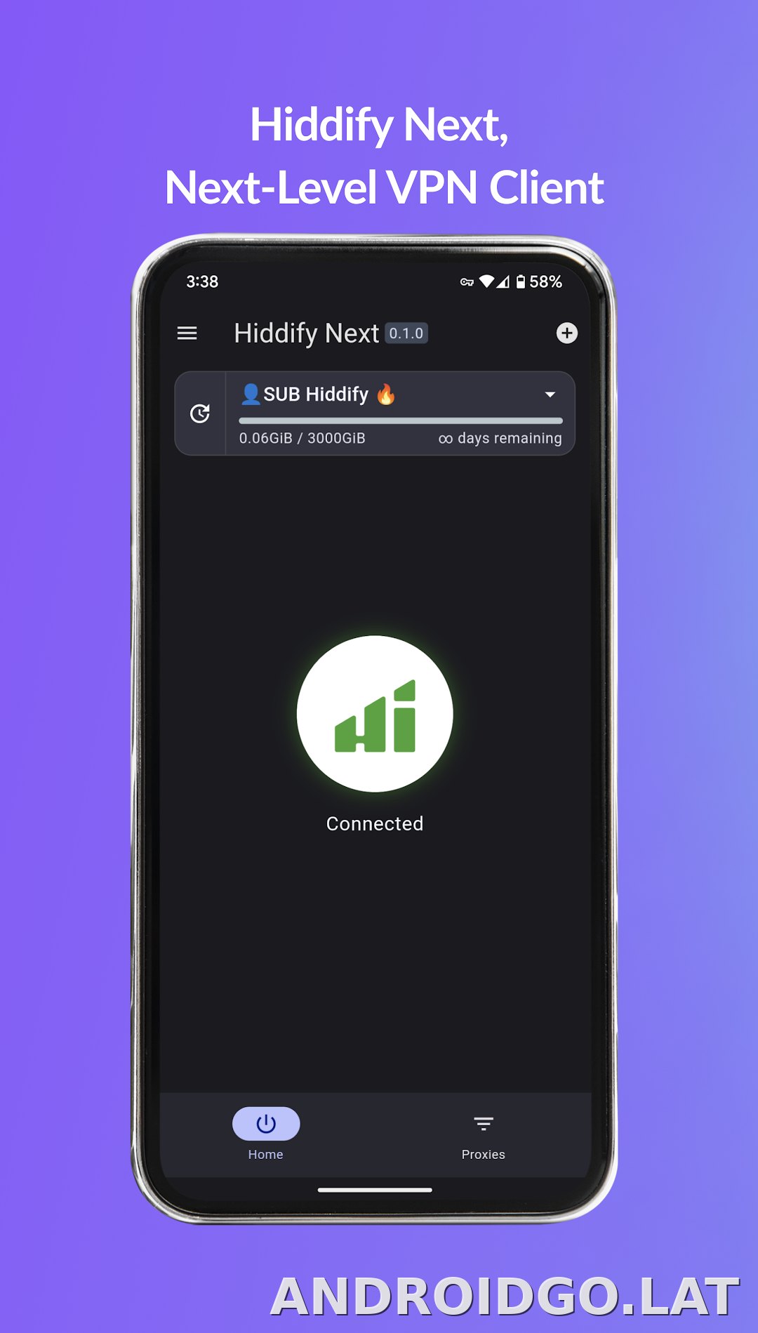 Hiddify скриншот 1