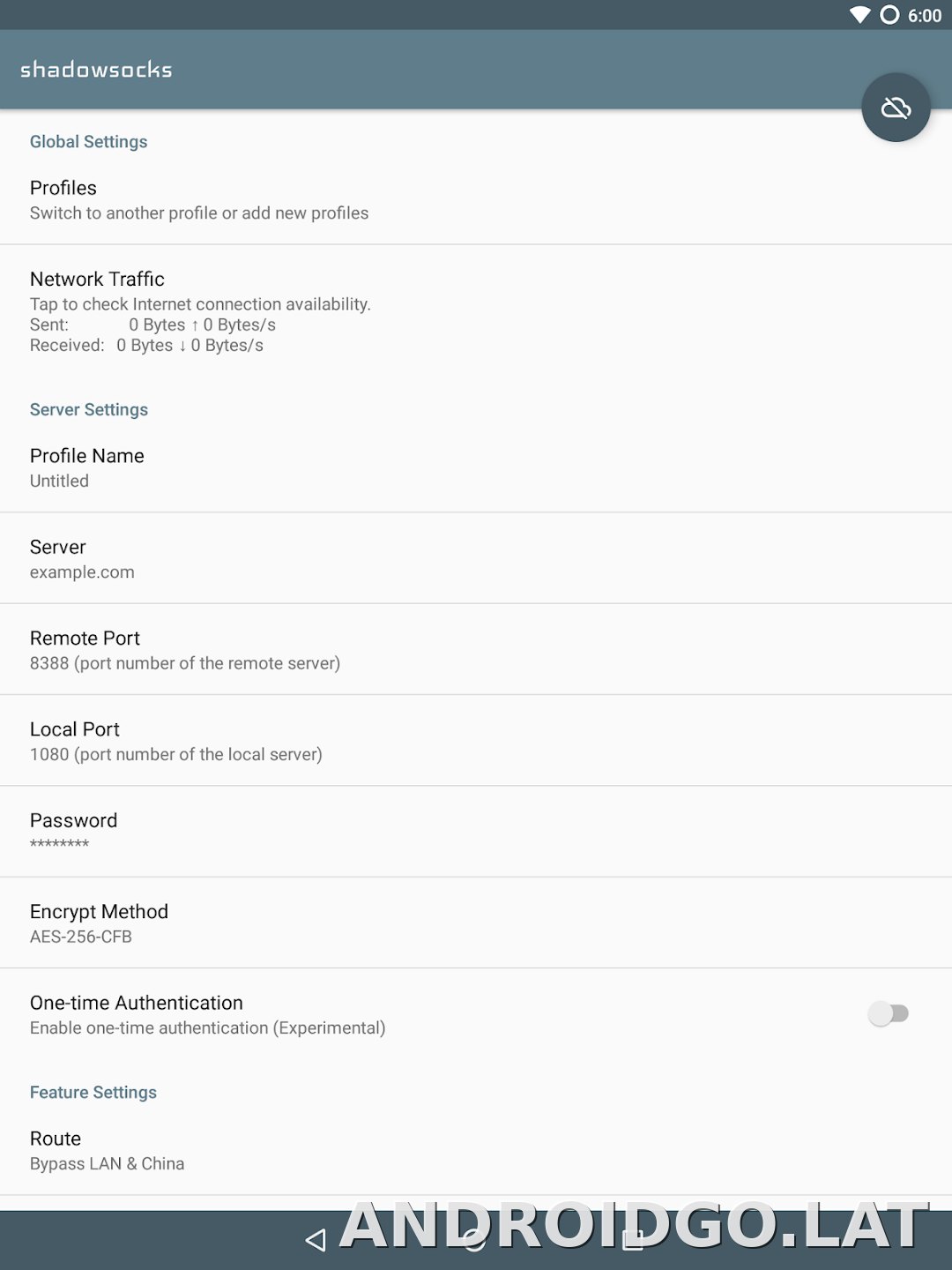 Shadowsocks скриншот 5