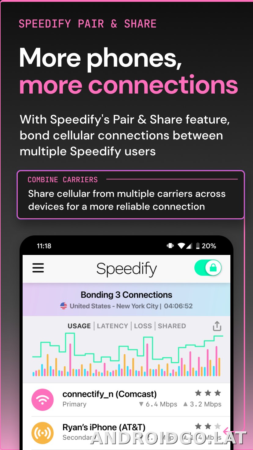 Speedify скриншот 5