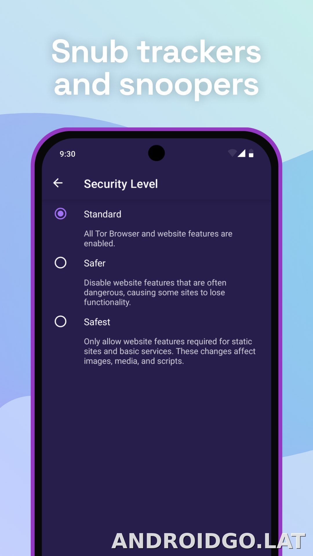 Tor Browser скриншот 4