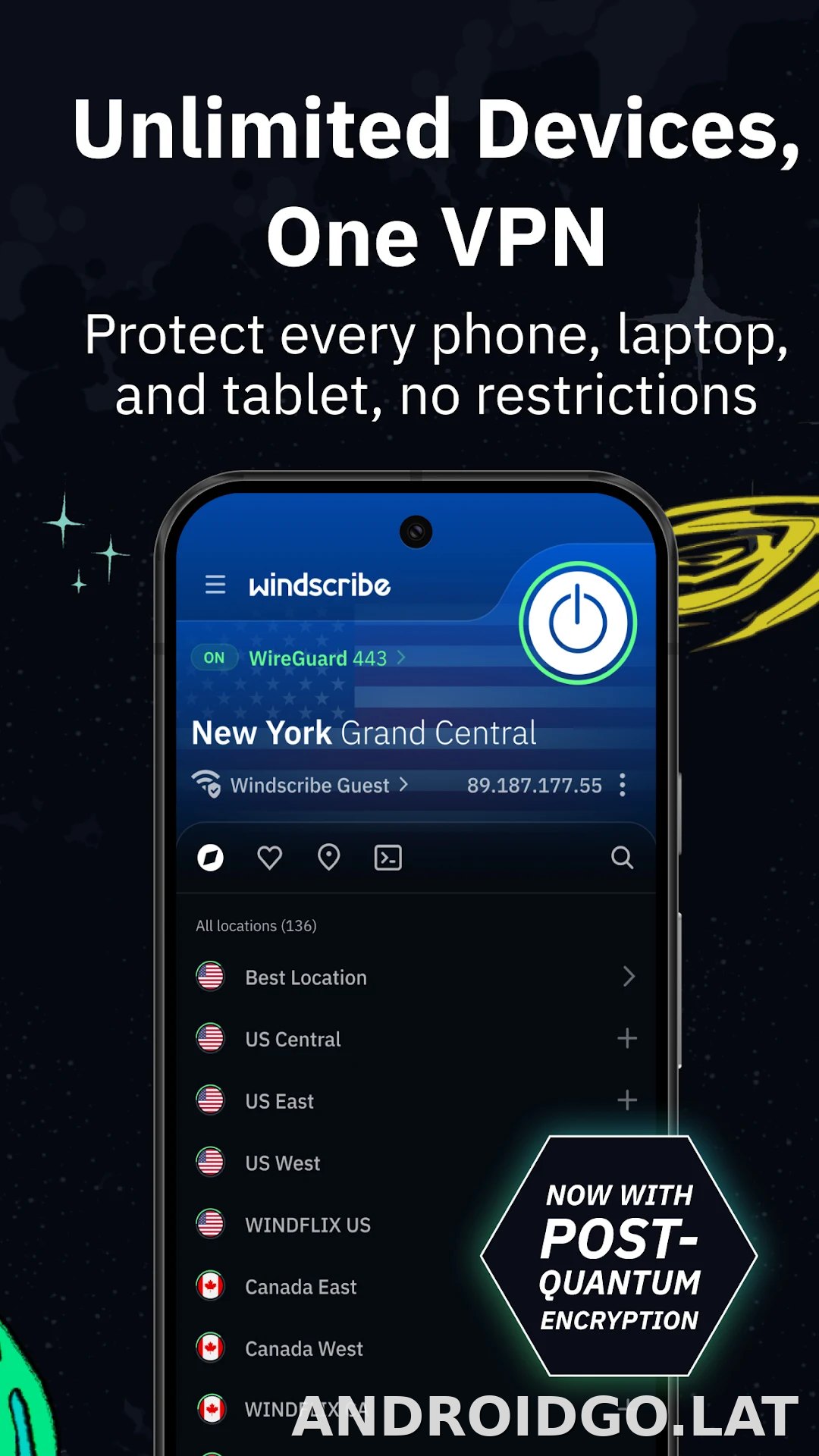 Windscribe скриншот 4