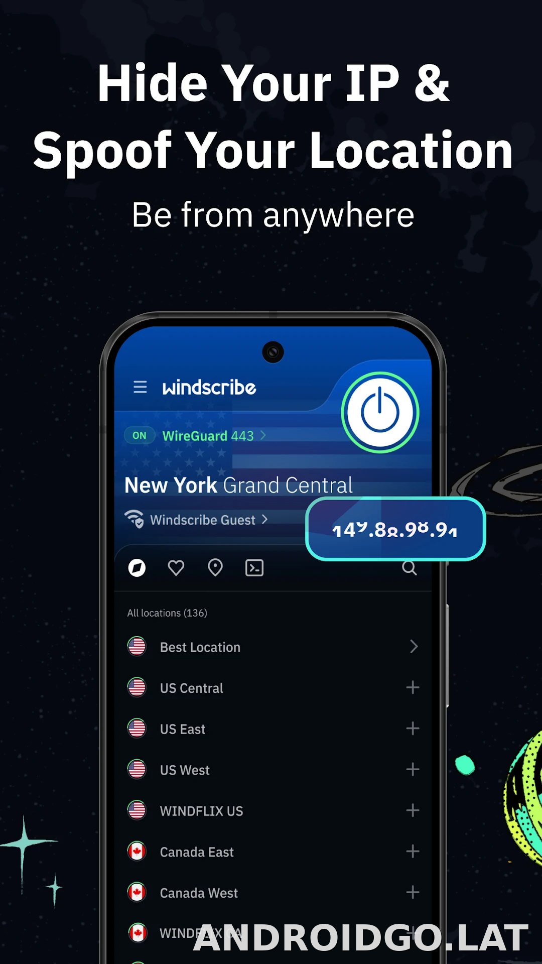 Windscribe скриншот 5